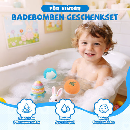 Surprise Bath Bombs for Kids – 12 Pack with Hidden Toys