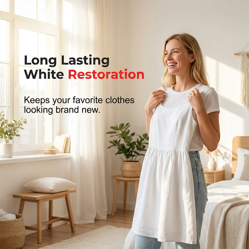 Fresh bright white clothes