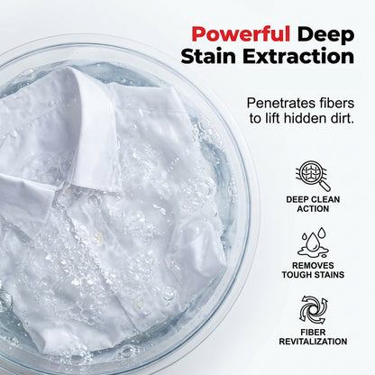 Powerful Stain RemoverBrightening Fabric LaundryCleaning Sheets