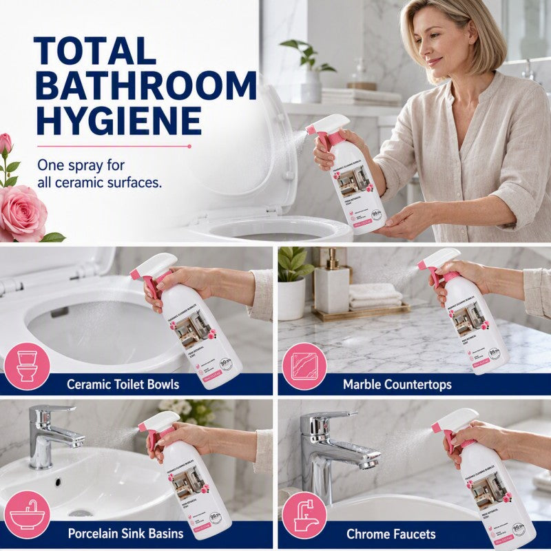 Multi-Purpose Bathroom Cleaner Spray