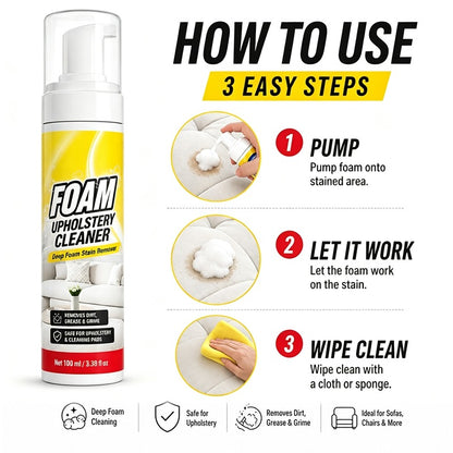 Foam Upholstery Cleaner for Sofas and Chairs