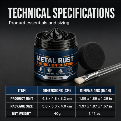 Metal RustProtection Black Repair Paste