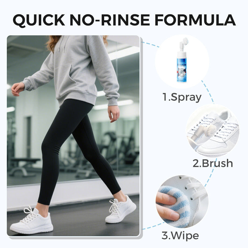 🧼Portable Sneaker Foam Cleaner with Integrated Brush