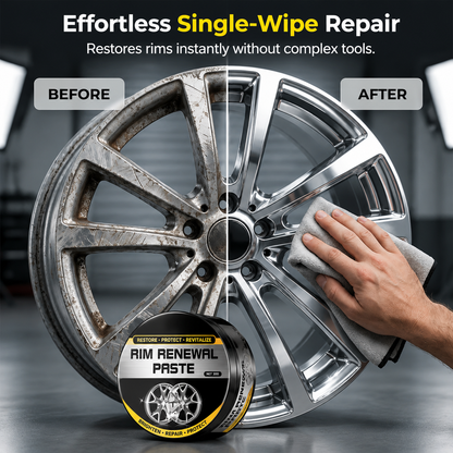 Ultimate All-In-One Wheel Restoration Paste  Erase Rust & Brake Dust for a Showroom Shine