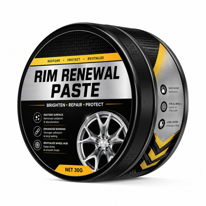 Ultimate All-In-One Wheel Restoration Paste  Erase Rust & Brake Dust for a Showroom Shine