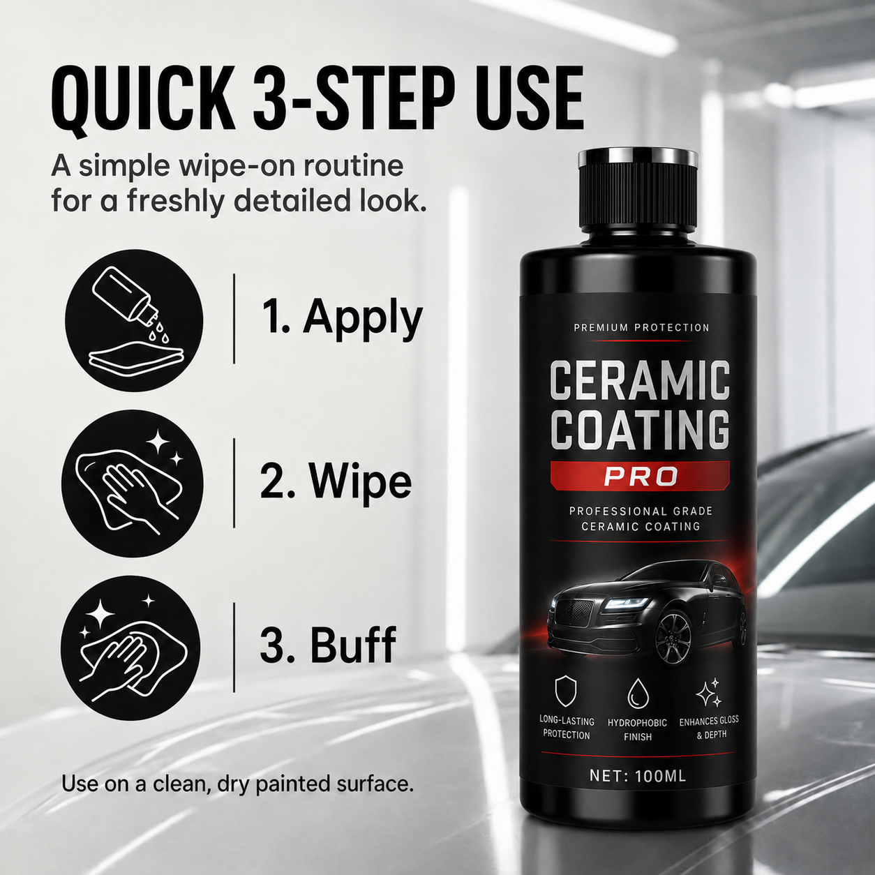 Automotive Nano Ceramic Coating Spray
