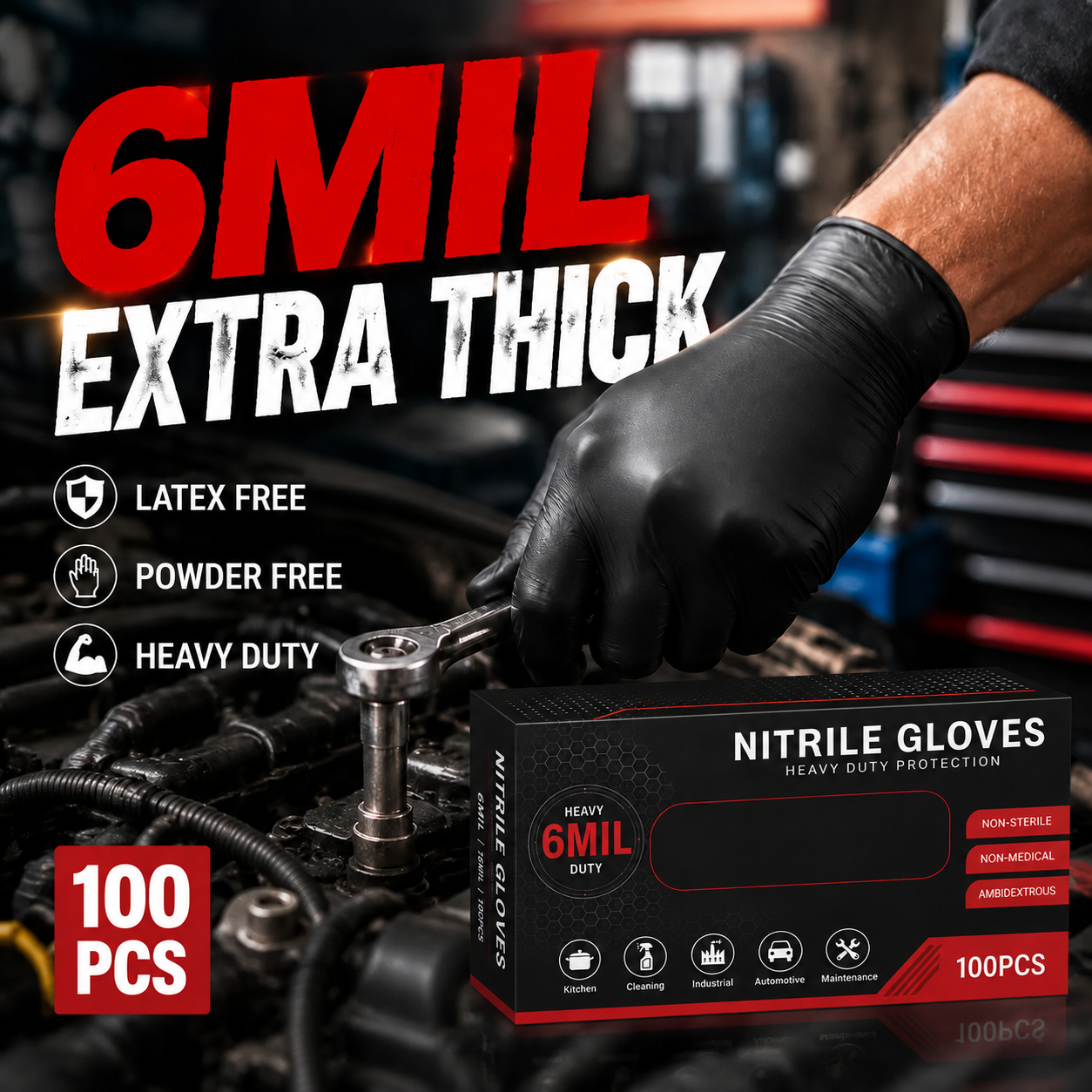 NITRILE GLOVES