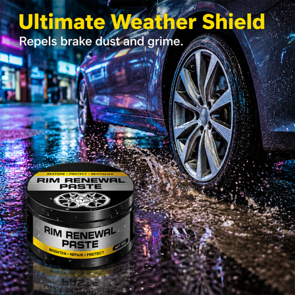 Ultimate All-In-One Wheel Restoration Paste  Erase Rust & Brake Dust for a Showroom Shine