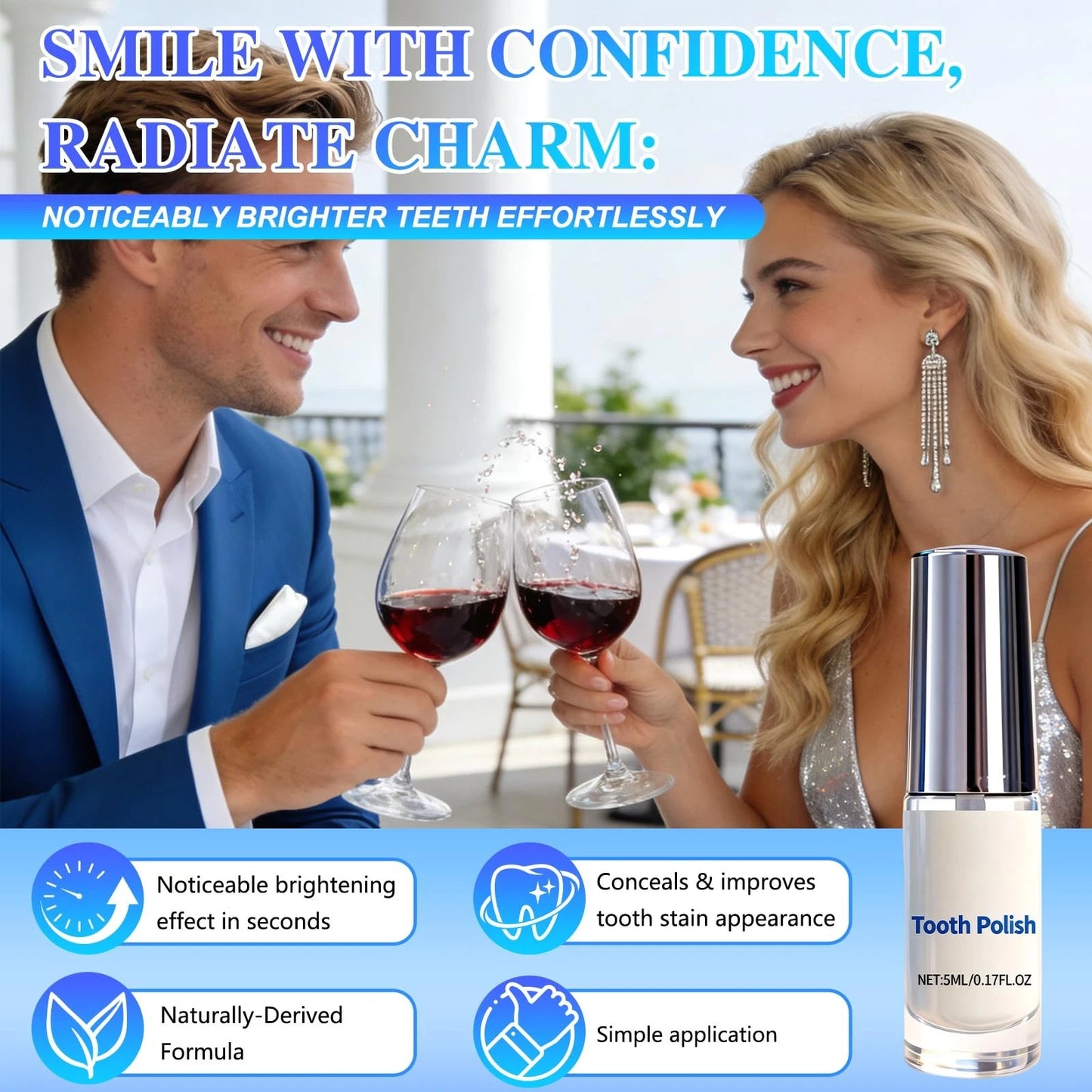 Tooth Polisher — Instantly Whiter Smile🦷
