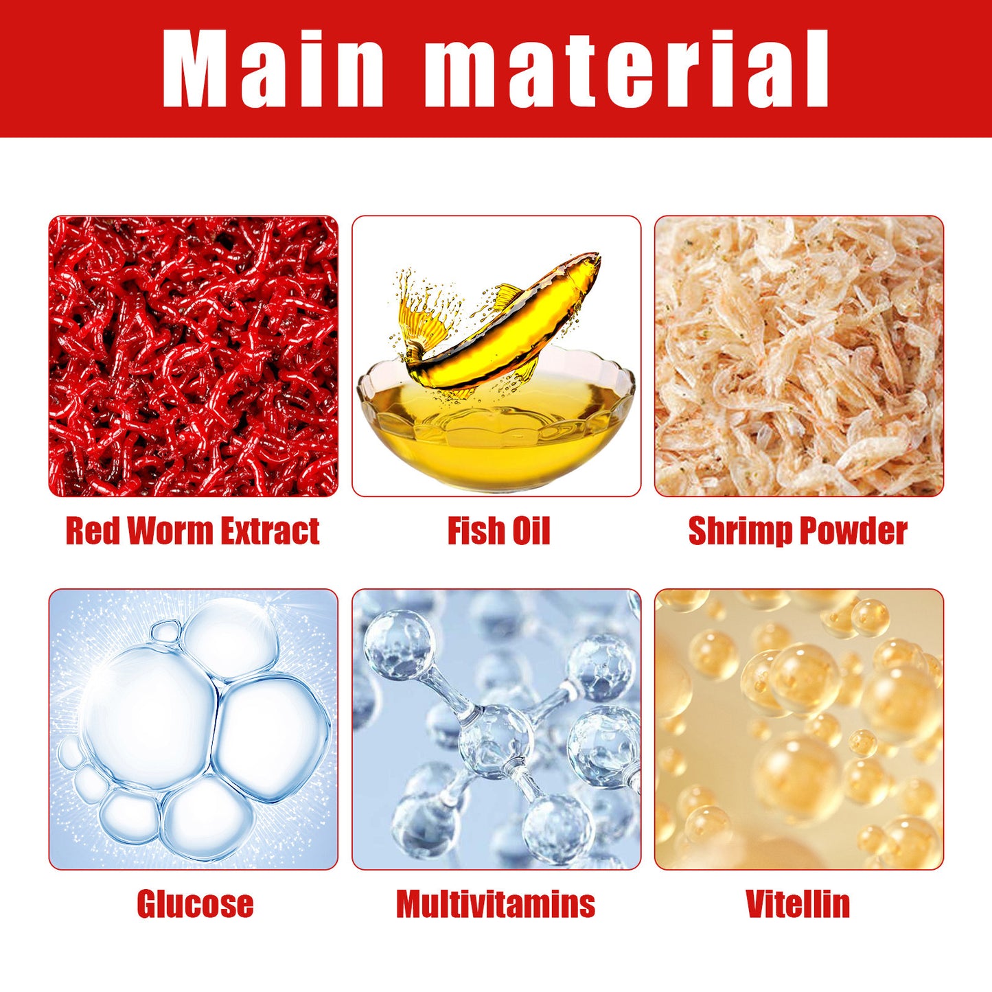 Fish Attractants. Concentrated Fishingomnrehensive Rait Fast Nesting Red Worm Liquid Thick Fishy Bait Opening Agent