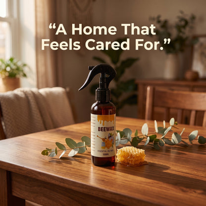 Beeswax Floor Spray: Anti-Crack & Scratch-Resistant Refurbishing Wax for Wood Floors