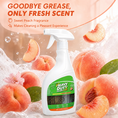 Powerful Active Spray Kitchen Cleaner—highly effective at removing grease and grime; a multi-purpose cleaner suitable for indoor stovetops, range hoods, ovens, and barbecue grills.