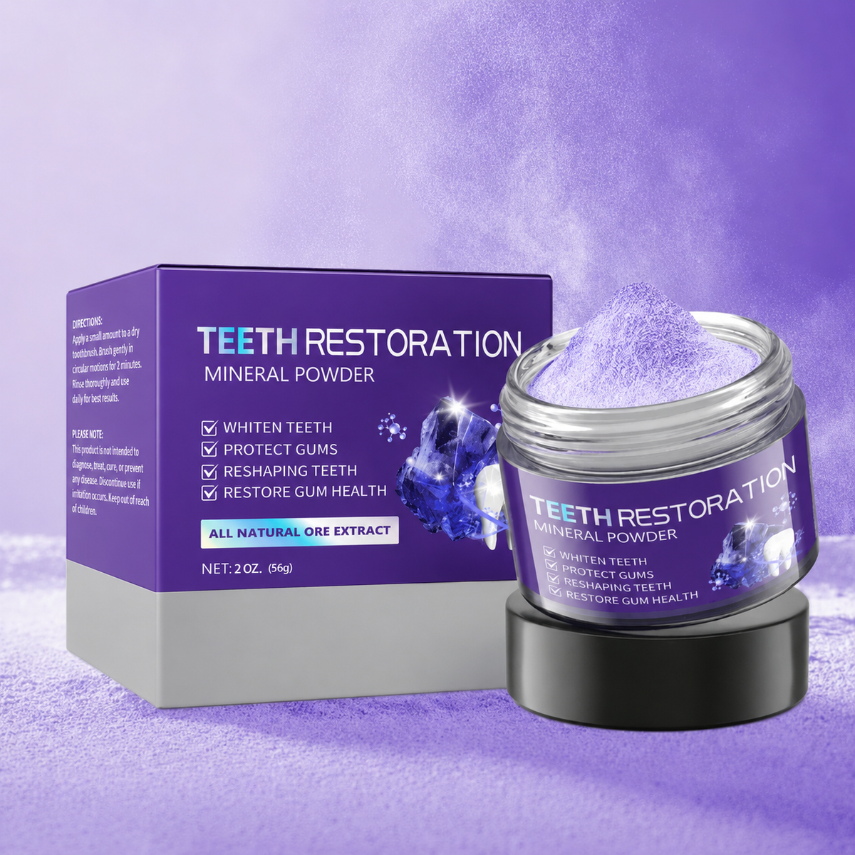 Teeth Restoration Mineral Powder💎