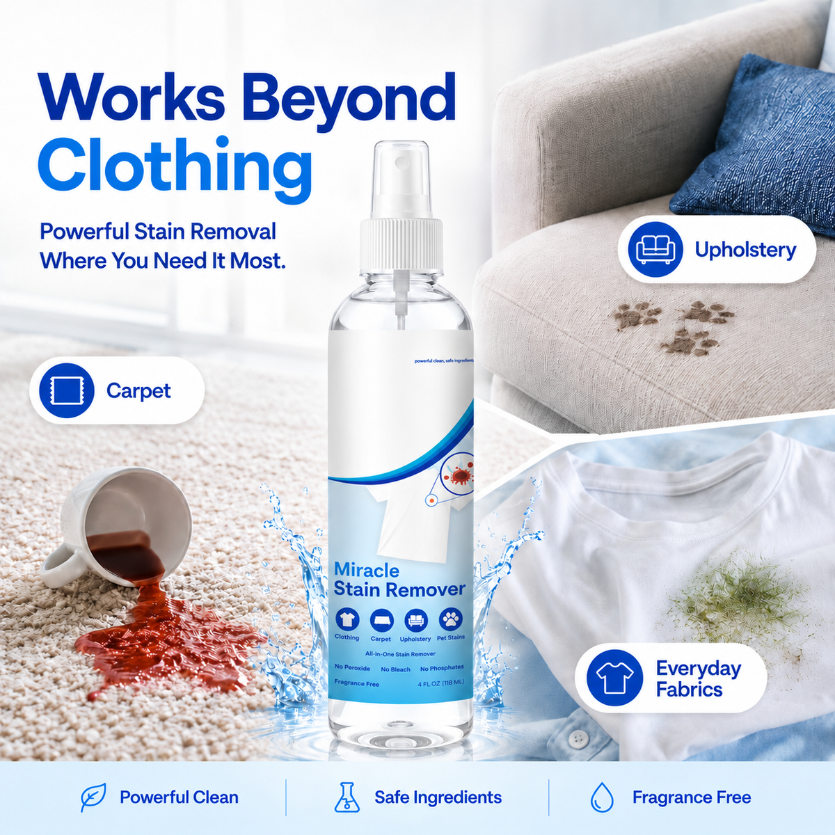 Miracle Stain Remover Spray