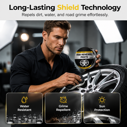 Ultimate All-In-One Wheel Restoration Paste  Erase Rust & Brake Dust for a Showroom Shine