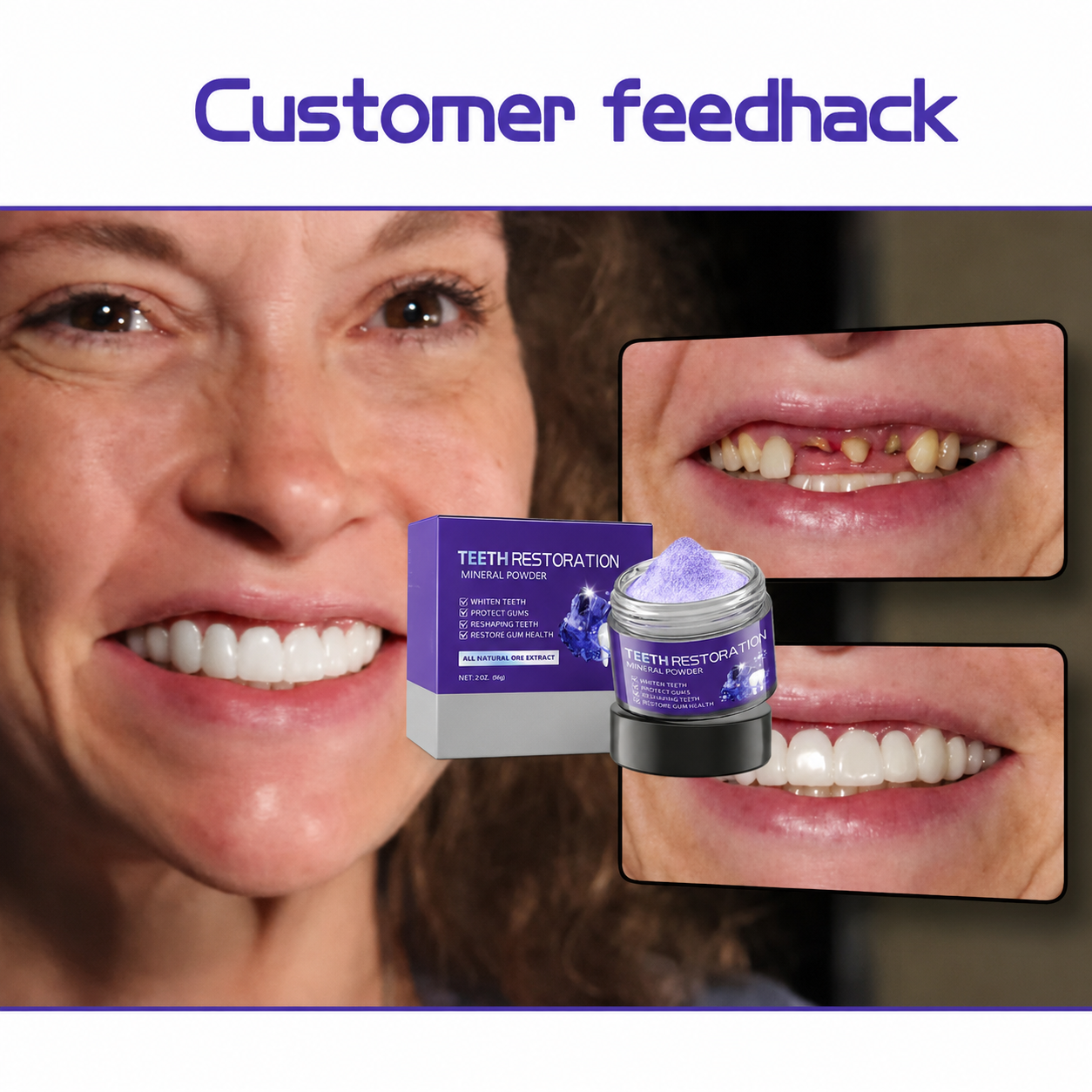 Teeth Restoration Mineral Powder💎