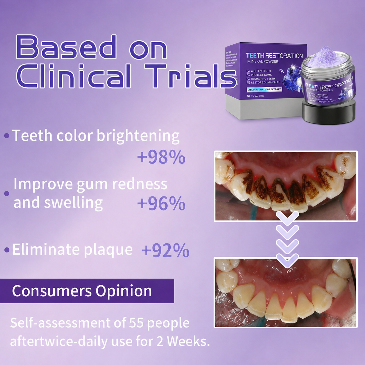 Teeth Restoration Mineral Powder💎