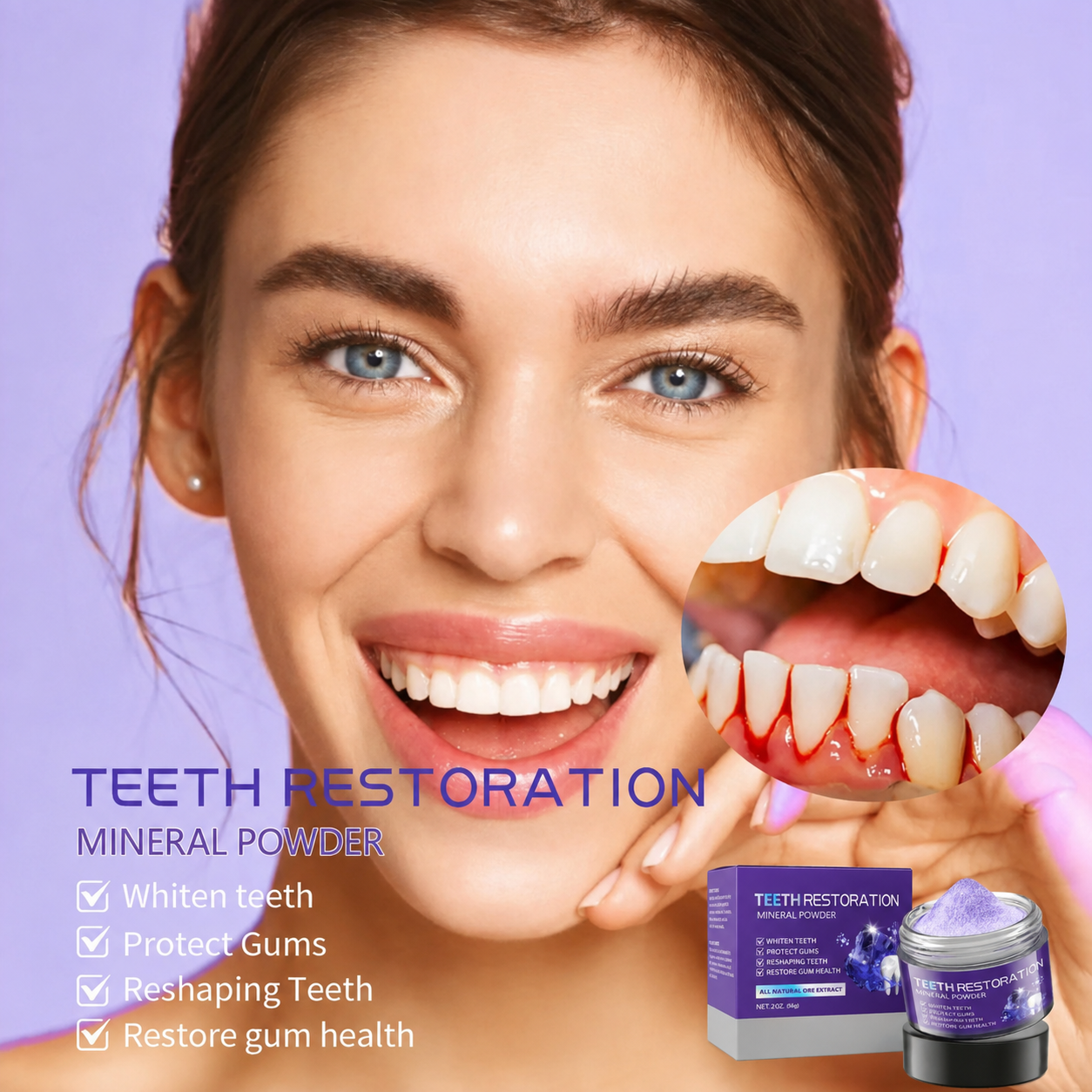 Teeth Restoration Mineral Powder💎