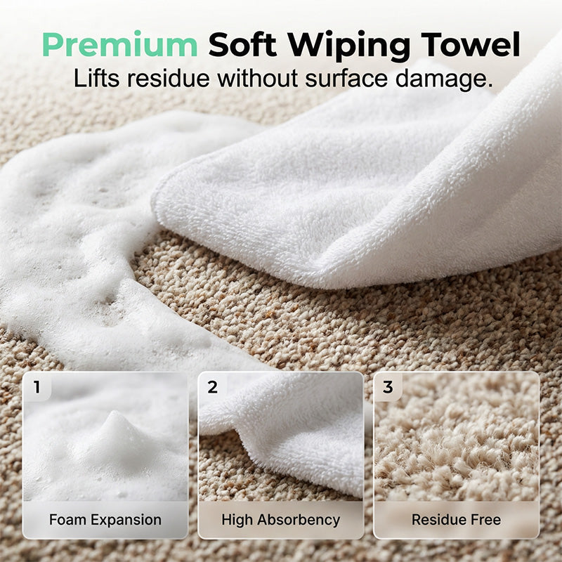 Soft wiping towel