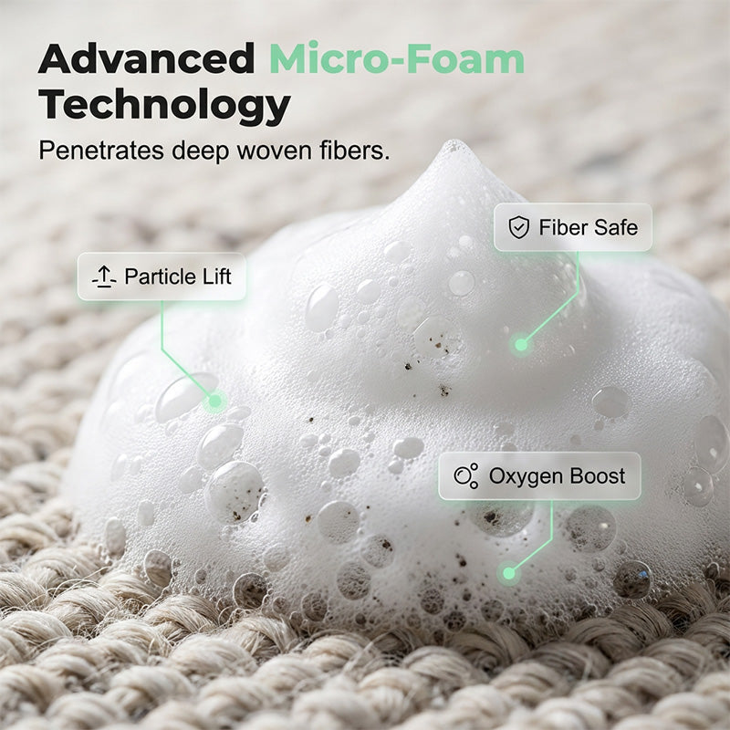 WaterlessCarpet Foam Stain Remover with Towel