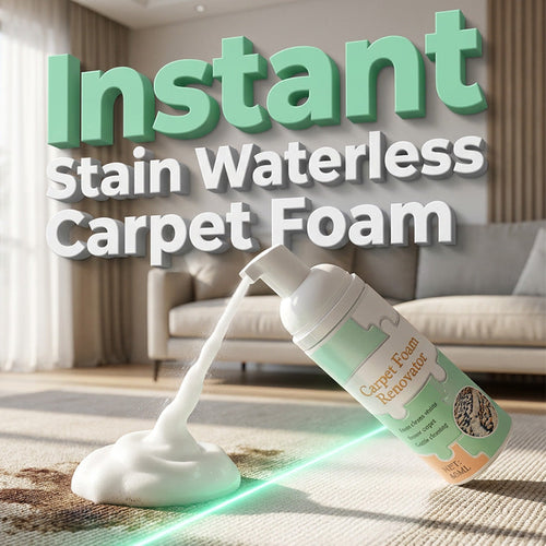 WaterlessCarpet Foam Stain Remover with Towel